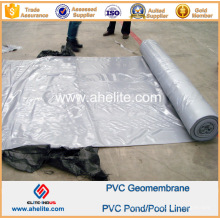 Surface lisse Grey Blue Color PVC Geomembranes